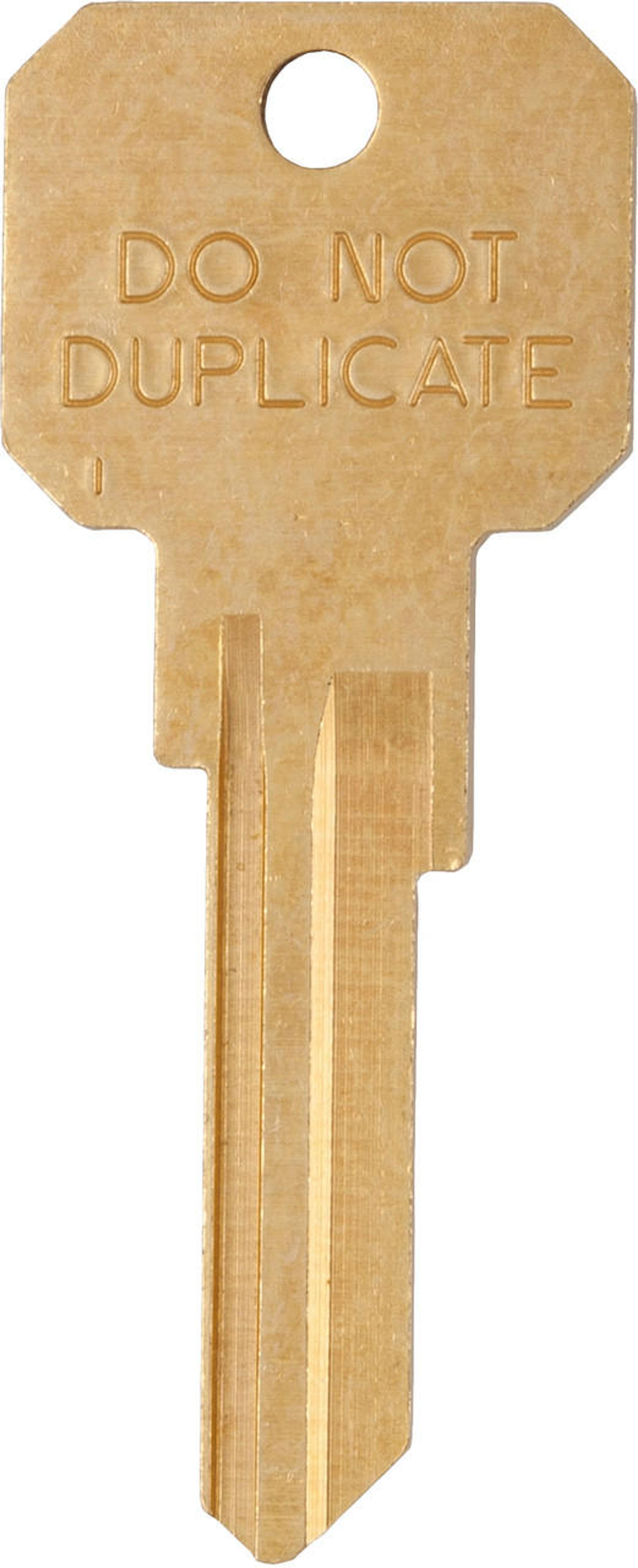 ILCO DNDKW1 KEY BLANK DO NOT DUPLICATE