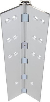 ABH 120" Aluminum Full Mortise Continuous Gear Hinge A110HD-120C