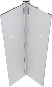 ABH 79" Aluminum Full Mortise Wide Throw Continuous Gear Hinge A110WTHD-79C