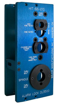 MAJOR MFG Template For Corbin/Russwin Mortise Lock HIT-66-235