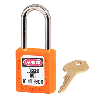 Master Lock Zenex™ Thermoplastic Safety Padlock  410ORJ KD