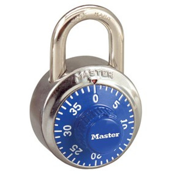 MASTER LOCK COMBINATION PADLOCK 1502BLU