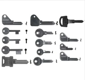 SQUIRE SPARE/REPLACEMENT KEY SQ-CYKEY/S1/CK  
