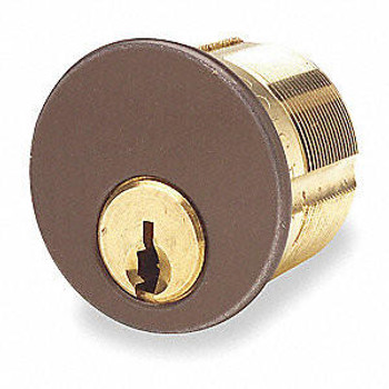 ILCO 5 PIN KEYED RIM MORTISE CYLINDER SCHLAGE 7185SE2 10B KA2