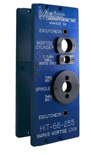 Major Mfg Drill Kit Template For Marks And Dorma Series Mortise