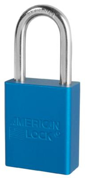 AMERICAN LOCK ALUMINUM SAFETY PADLOCK A1106BLU KD