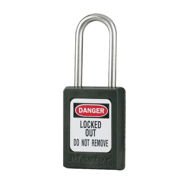 Master Lock Global Zenex™ Thermoplastic Safety Padlock S31BLK