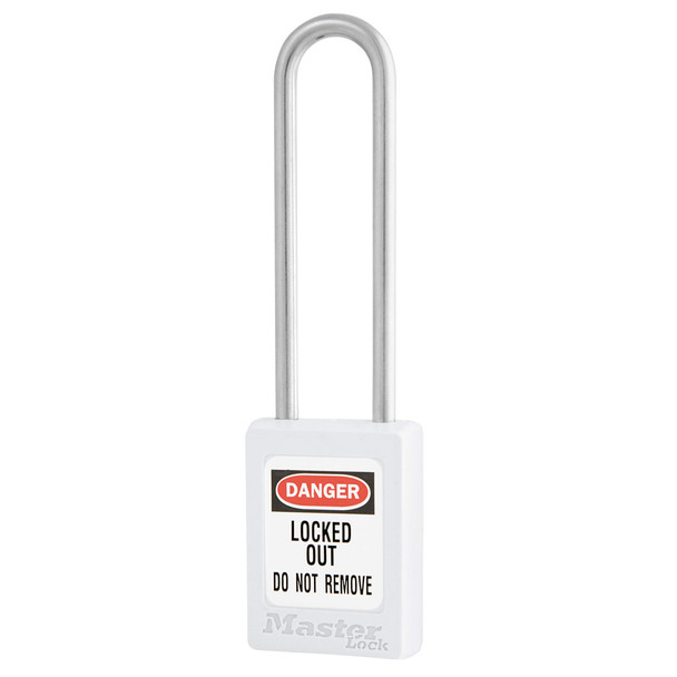Master Lock Global Zenex™ Thermoplastic Safety Padlock S31LTWHT