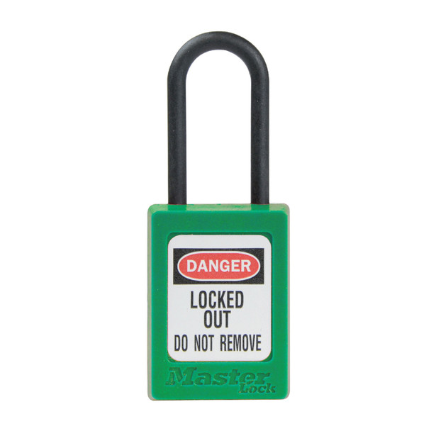 Master Lock Dielectric Zenex™ Thermoplastic Safety Padlock S32GRN