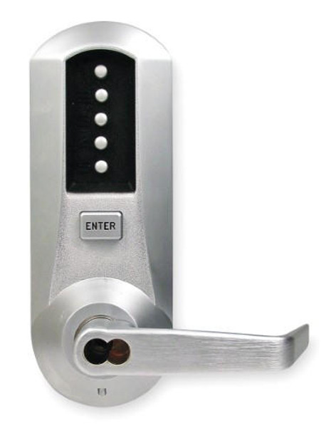 KABA ACCESS 5000 SERIES ELECTRONIC PUSHBUTTON LEVER LOCK 5010BWL-26D-41