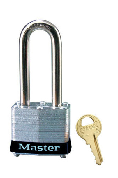 MASTER LOCK STEEL SAFETY PADLOCK 3LHBLK KD