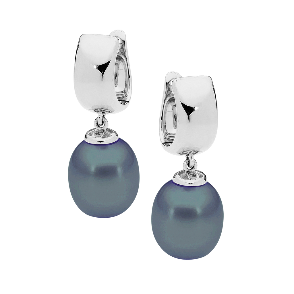 stylerocks-black-pearl-earrings-9ct-white-gold