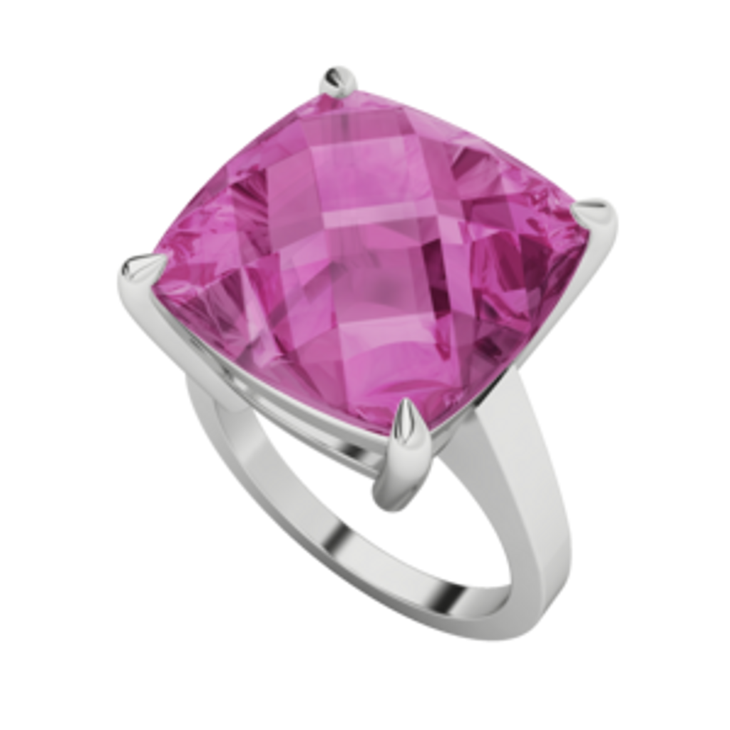 stylerocks-pink-sapphire-14mm-cushion-checkerboard-9ct-white-gold-ring-perspective