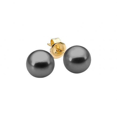 stylerocks-black-pearl-yellow-gold-stud-earrings