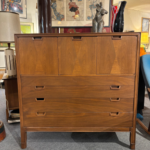 1960s Gentleman’s Chest by John Stuart for Mount Airy Furniture Co.