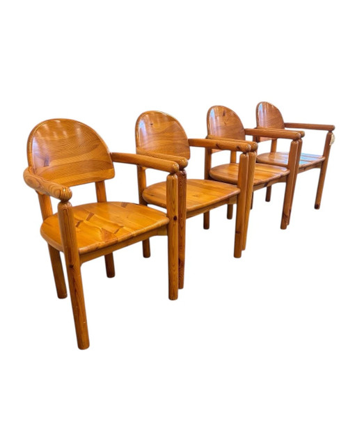 Set of 4 Rainer Daumiller Armchairs 