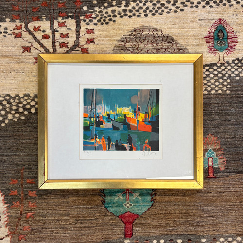 Signed Marcel Mouley Lithograph