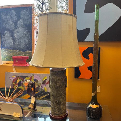 Archaistic Japanese Lamp