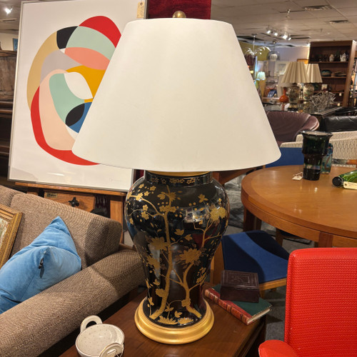 Ralph Lauren High-Quality Large Ceramic Lamp
