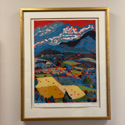 Original Silkscreen by Alyce Frank