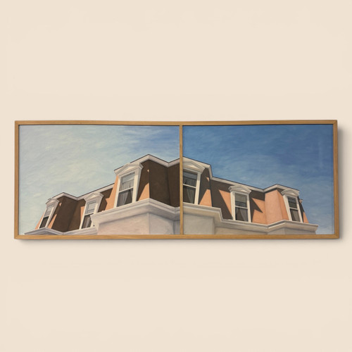 “Cape Mansard I & II” by Linda Pochesci