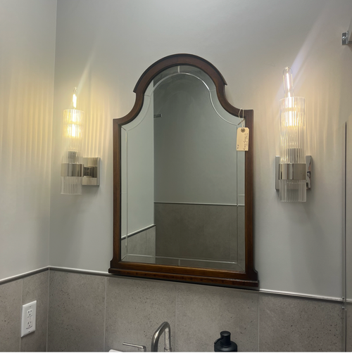 Antique mirror with lovely detailing.