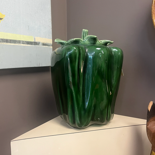 Vintage McCoy ceramic vase, c. 1960s.