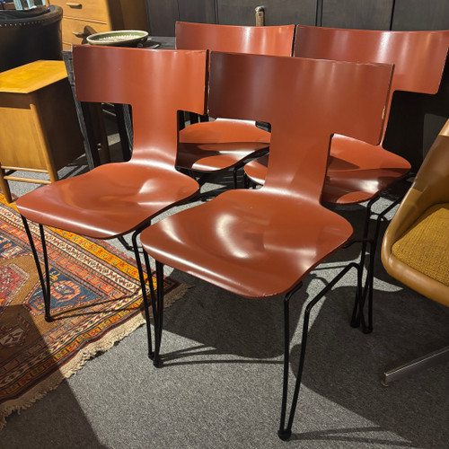 John Hutton for Donghia "Anziano" Stackable Dining Chairs