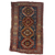 4’9 x 7’3 antique beautiful bright color tribal handknotted Kazak carpet