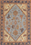 6'1 x 8'11 Beautiful Tribal Traditional Grey, Beige and Navy Blue Handmade Carpet
