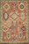 3'4 X 4'11 Bold Tribal Geometric Red and Multicolor Carpet