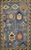 2'10 x 4'8 Bold Tribal Geometric Multicolor Blue Carpet