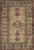 2' x 2'11 Beige and Multicolor Handknotted Kazak Wool Carpet