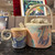 Handcrafted Signed Teacup and Teapot