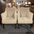 Pair of 1950s Lambswool Armchairs