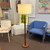 Mid Century Teak Floor Lamp