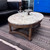Marble-Top Coffee Table