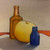 3 Objects with Yellow Fruit by RB Sprauge