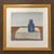 Single Bottle Oil on Paper by RB Sprauge