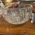 Large Polish cut lead Crystal serving bowl