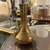 Solid Brass Primitive Vase