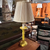 Pair of Vintage yellow lamps