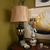 Deco Style Glass Table Lamp