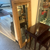 Antique carved mirror — made from antique architectural materials, c. 1890.