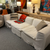 Contemporary white sectional