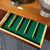 Teak 5-drawer credenza