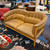 Arne Vodder Beech and Leather Settee