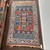 3‘11“ X 5‘1“ bright tribal geometric vintage kazak style handknotted carpet