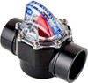 DG Pool Products H2 Flow Controls FV-C Control FlowVis 2 x 2.5in Complete Pool Flow Meter and Check Valve