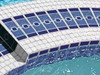 National Pool Tile Luciana Series Pool Tile Electric Blue
